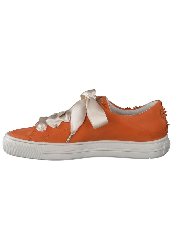 Paul Green Sneaker Nubukleder Orange