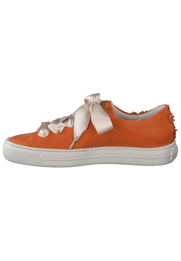 Paul Green Sneaker Nubukleder Orange