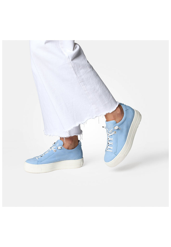 Paul Green Sneaker Nubukleder Sky