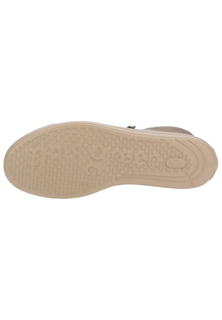 Paul Green Sneaker Nubukleder Taupe