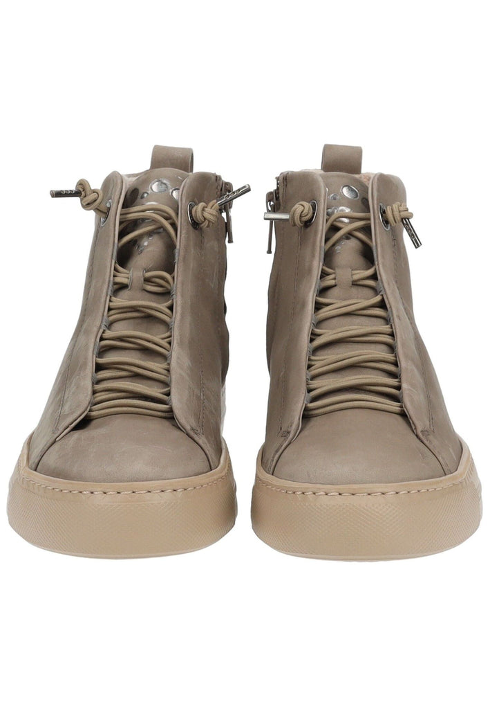 Paul Green Sneaker Nubukleder Taupe