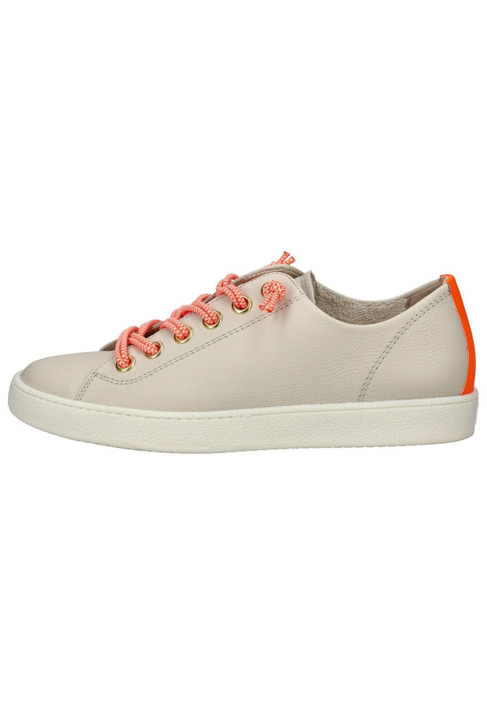 Sneaker Paul Green Sneaker Glattleder Beige/Orange
