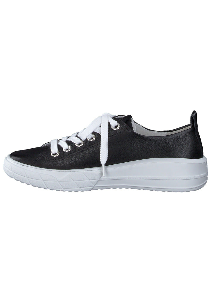 Sneaker Paul Green Sneaker Glattleder Schwarz