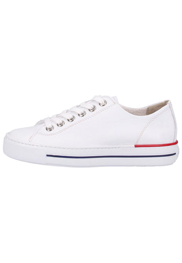 Sneaker Paul Green Sneaker Glattleder Weiß