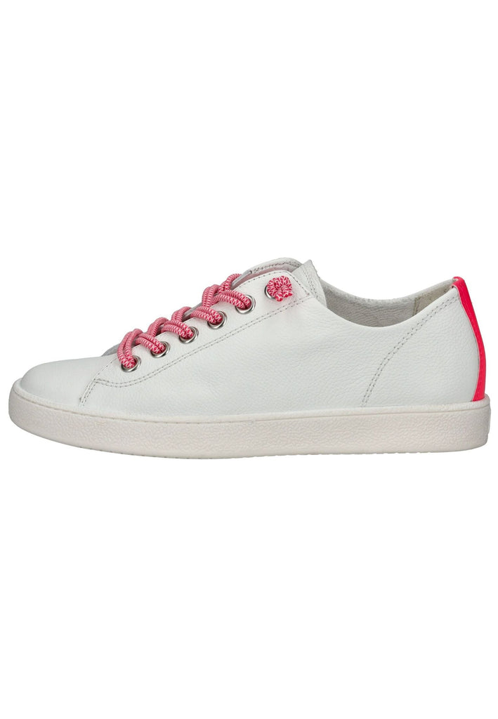 Sneaker Paul Green Sneaker Glattleder Weiß/Pink