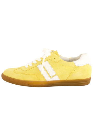Sneaker Paul Green Sneaker Leder Gelb/Weiß