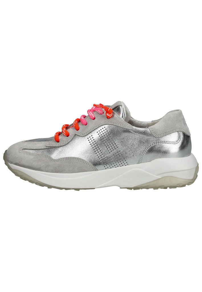 Sneaker Paul Green Sneaker Leder Grau/Silber