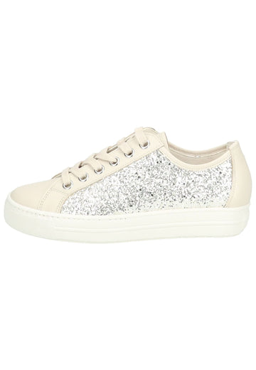 Sneaker Paul Green Sneaker Leder/Textil Beige/Gold