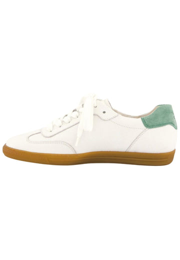 Sneaker Paul Green Sneaker Leder Weiß/Grün