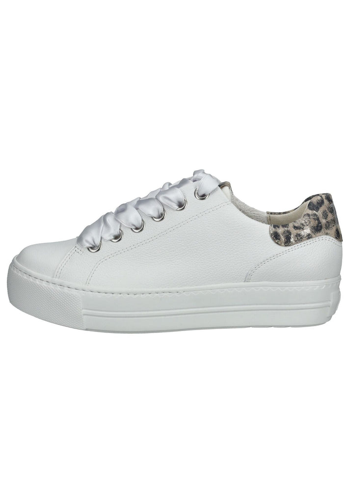 Sneaker Paul Green Sneaker Leder Weiß Kombi