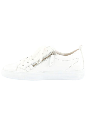 Sneaker Paul Green Sneaker Leder Weiß Lack