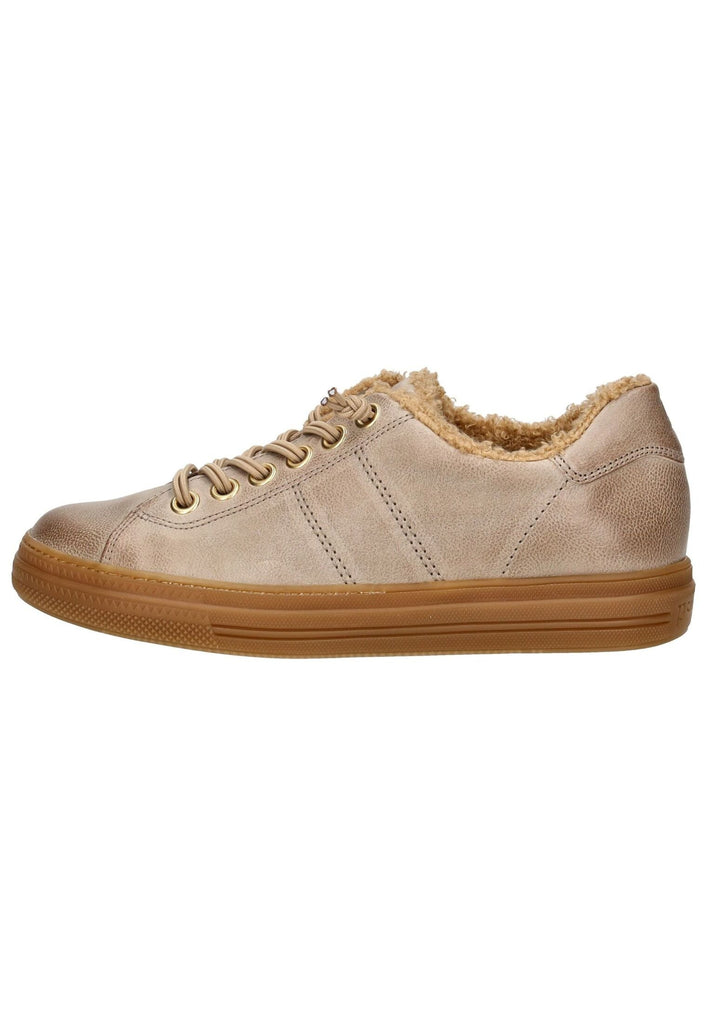 Sneaker Paul Green Sneaker Nubukleder Beige Warmfutter