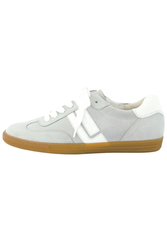 Sneaker Paul Green Sneaker Veloursleder Grau/Weiß