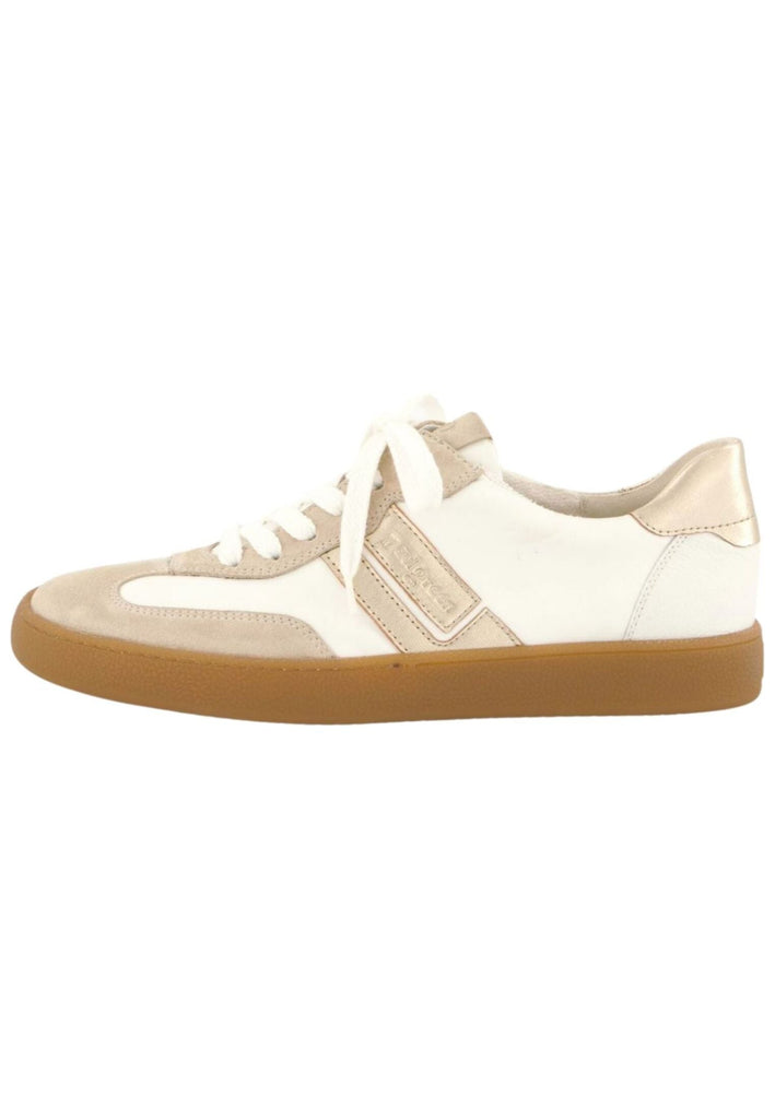 Sneaker Paul Green Sneaker Veloursleder/Textil Weiß Kombi