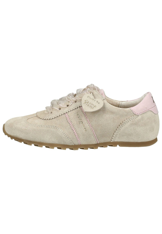 Paul Green Sneaker Veloursleder Beige