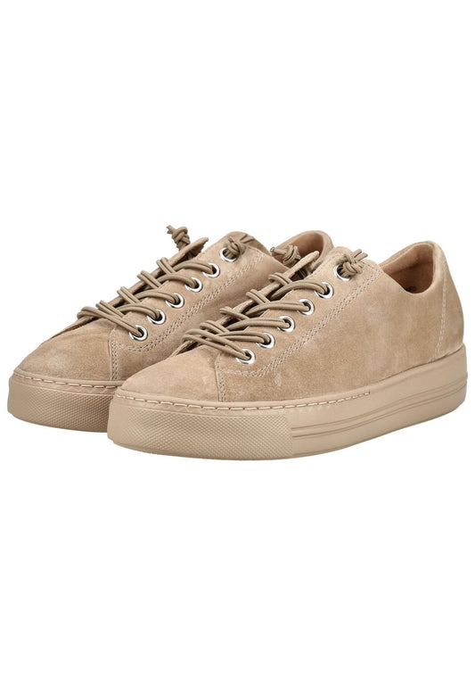 Paul Green Sneaker Veloursleder Beige