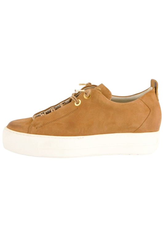 Paul Green Sneaker Veloursleder Braun