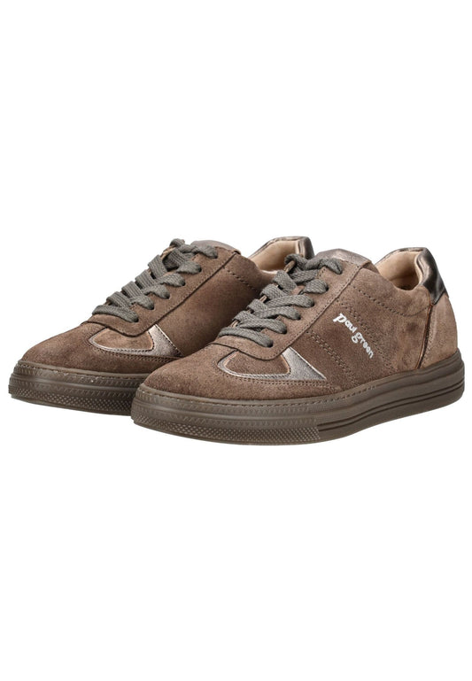 Paul Green Sneaker Veloursleder Braun