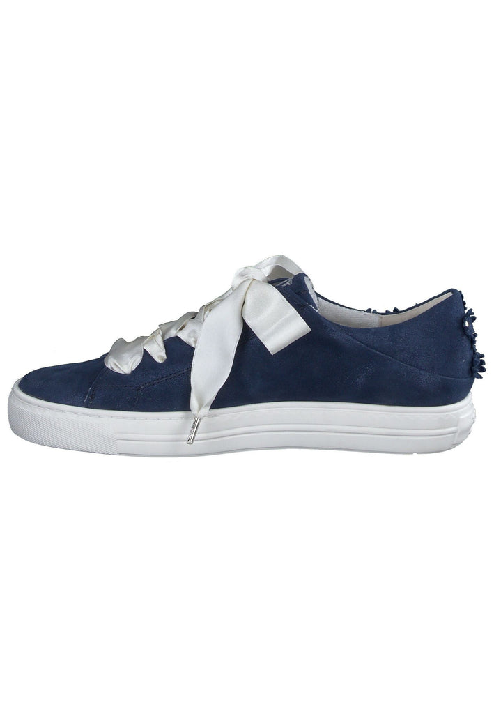 Paul Green Sneaker Veloursleder Dunkelblau
