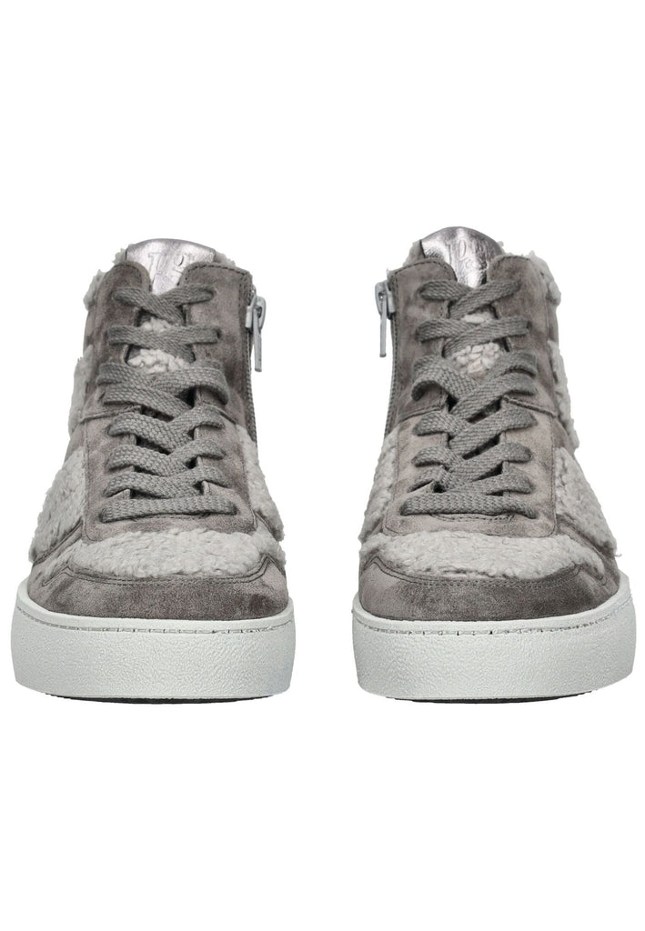 Paul Green Sneaker Veloursleder Grau Warmfutter