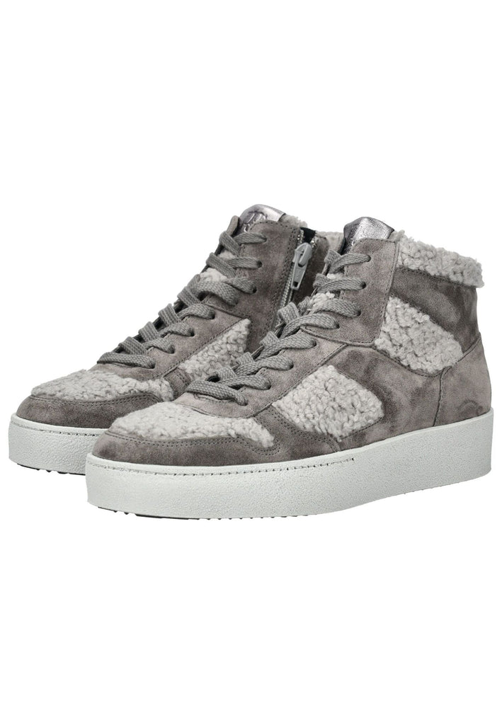 Paul Green Sneaker Veloursleder Grau Warmfutter
