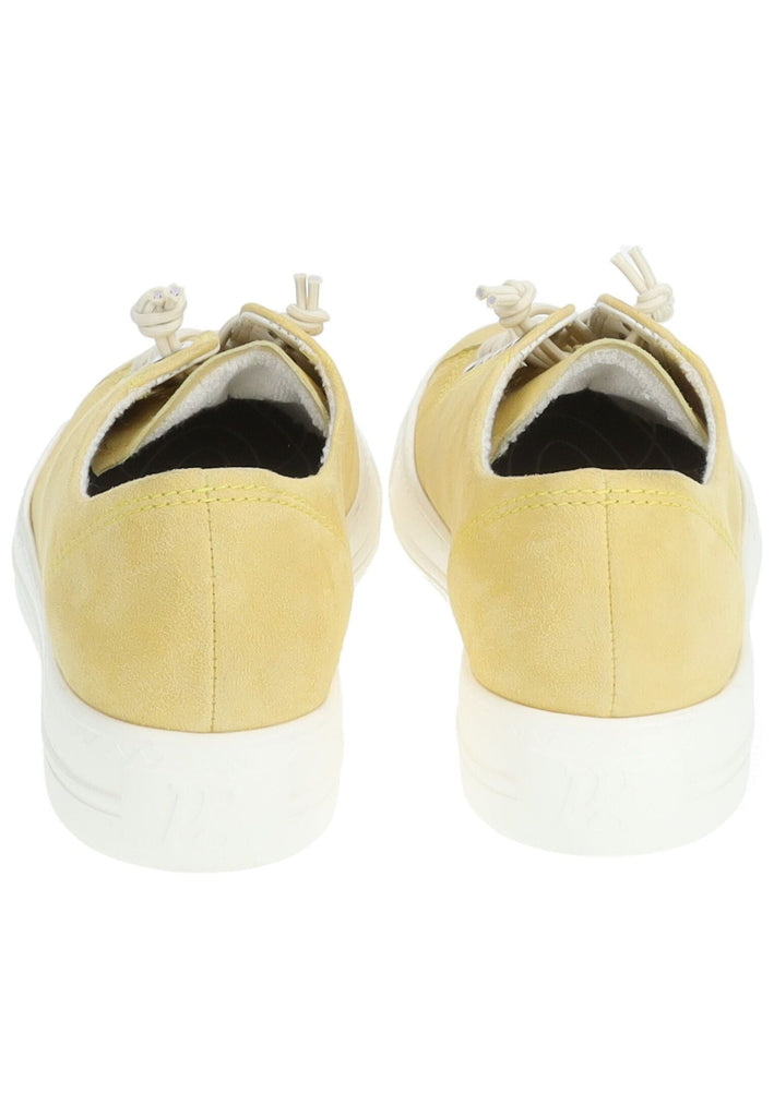 Paul Green Sneaker Veloursleder Hellgelb