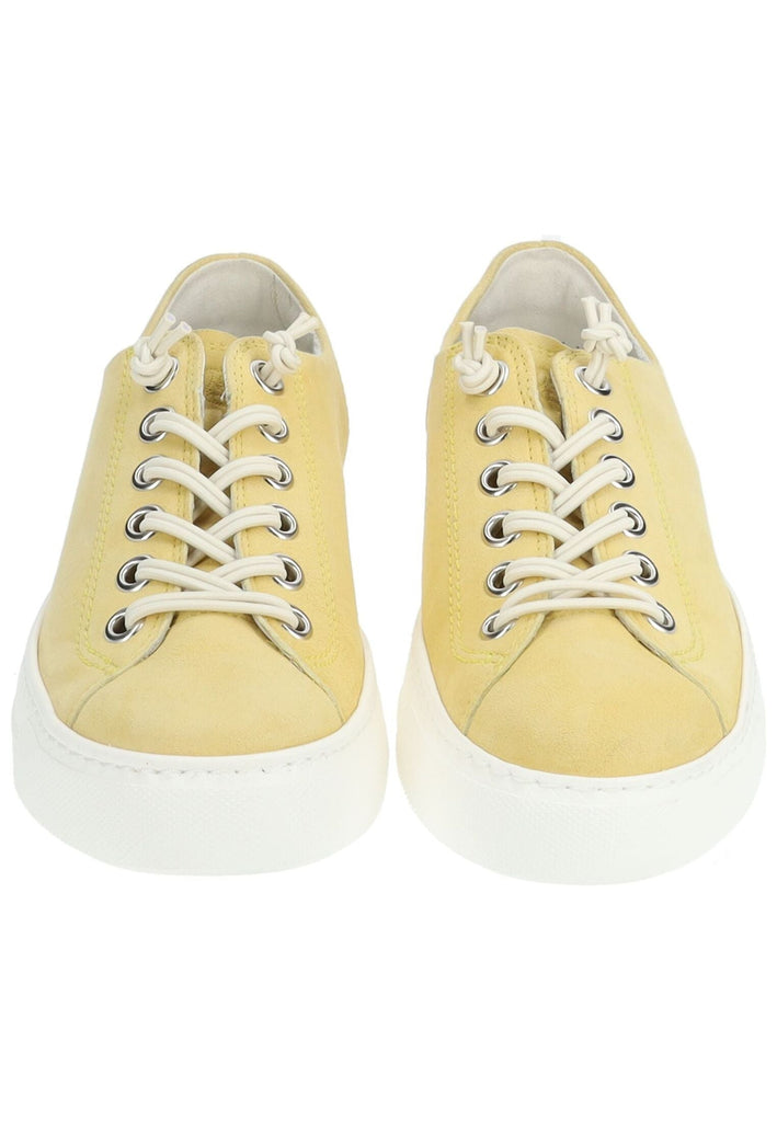 Paul Green Sneaker Veloursleder Hellgelb