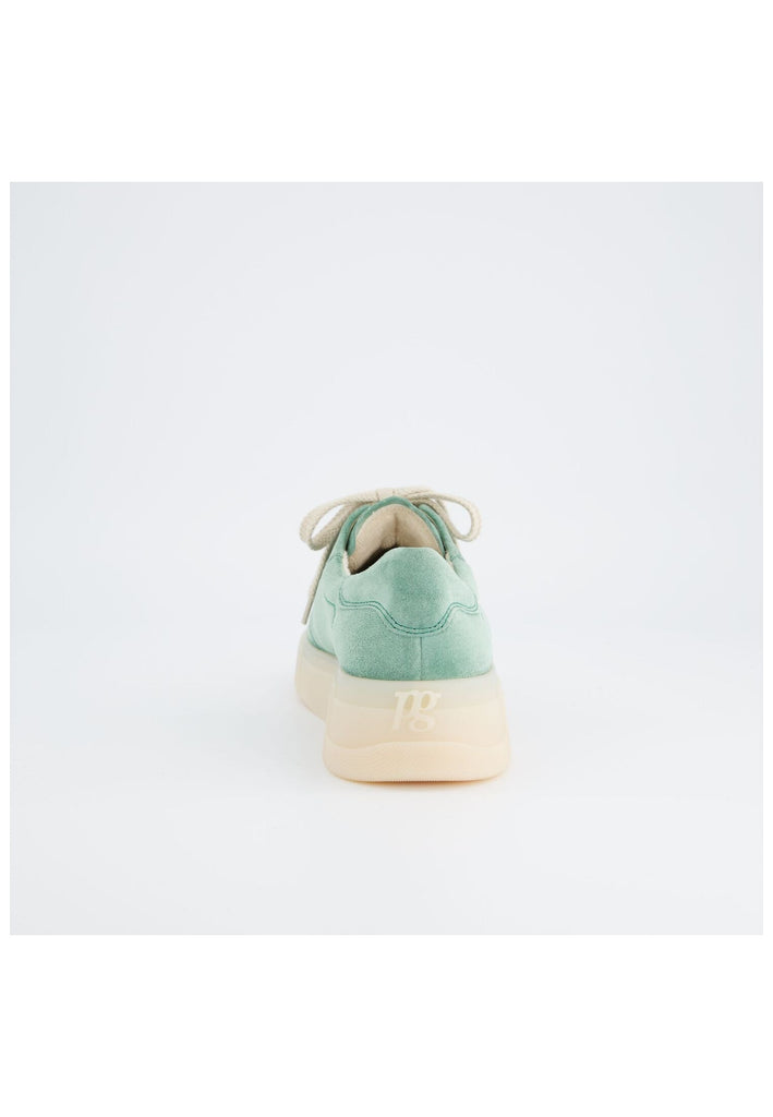 Paul Green Sneaker Veloursleder Hellgrün