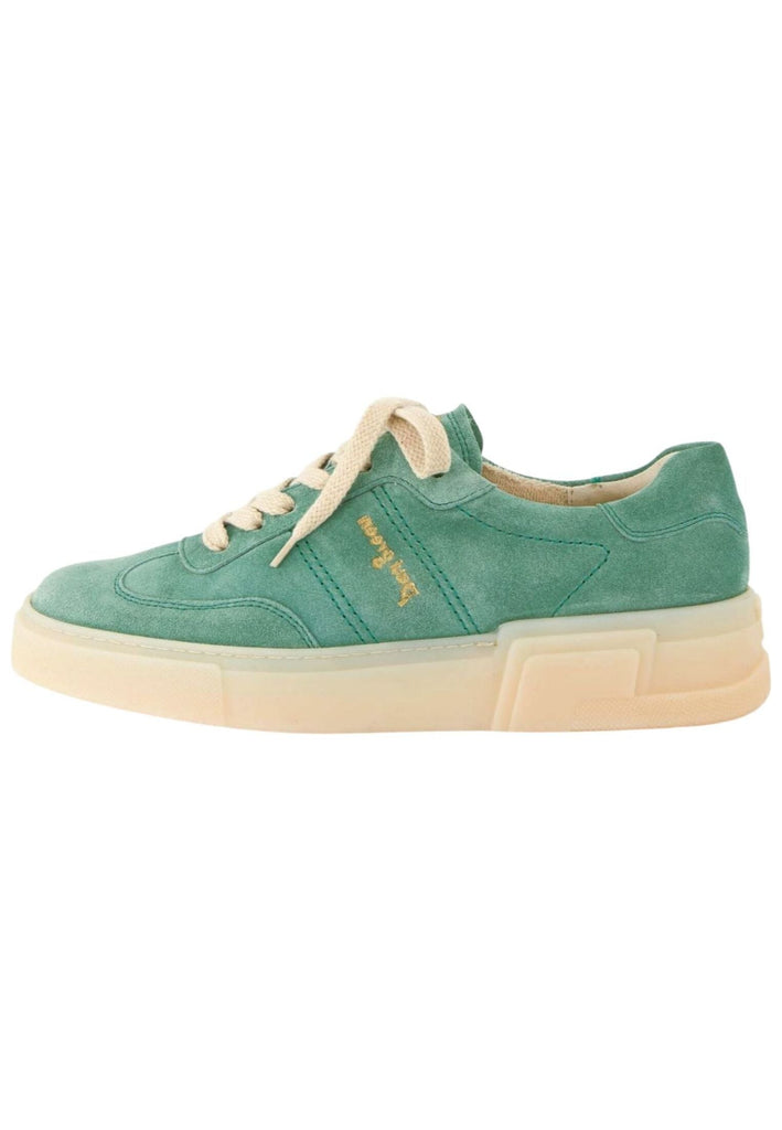 Paul Green Sneaker Veloursleder Hellgrün