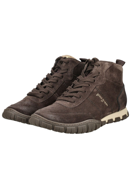 Paul Green Sneaker Veloursleder Mocca