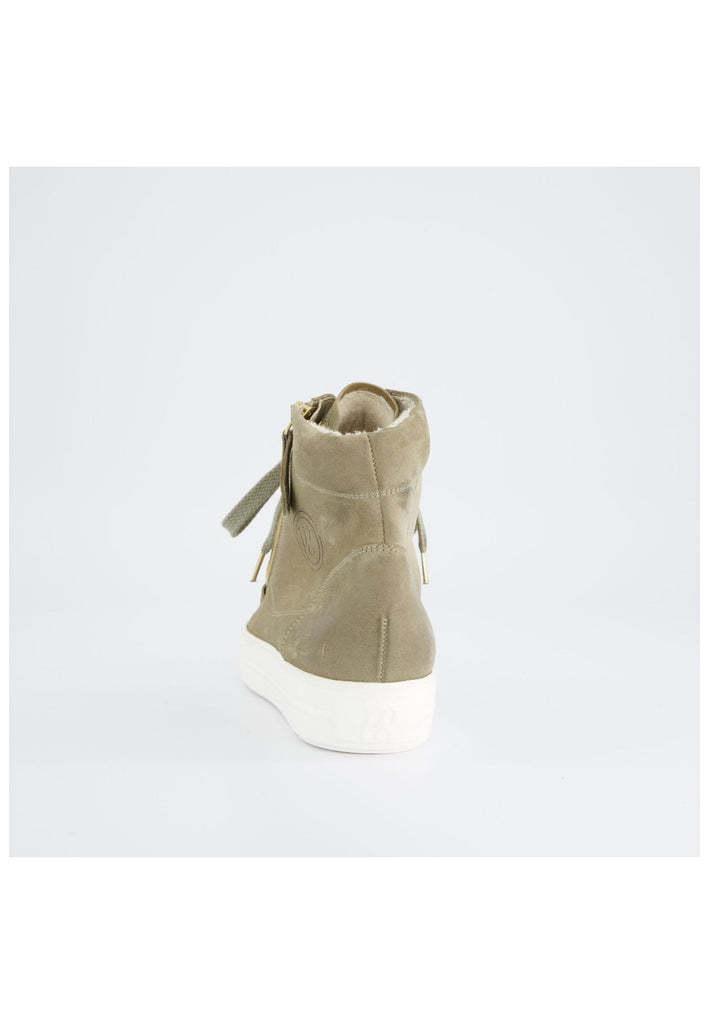 Paul Green Sneaker Veloursleder Olive