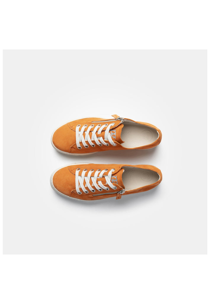 Paul Green Sneaker Veloursleder Orange