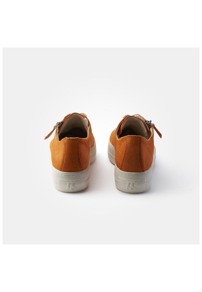 Paul Green Sneaker Veloursleder Orange