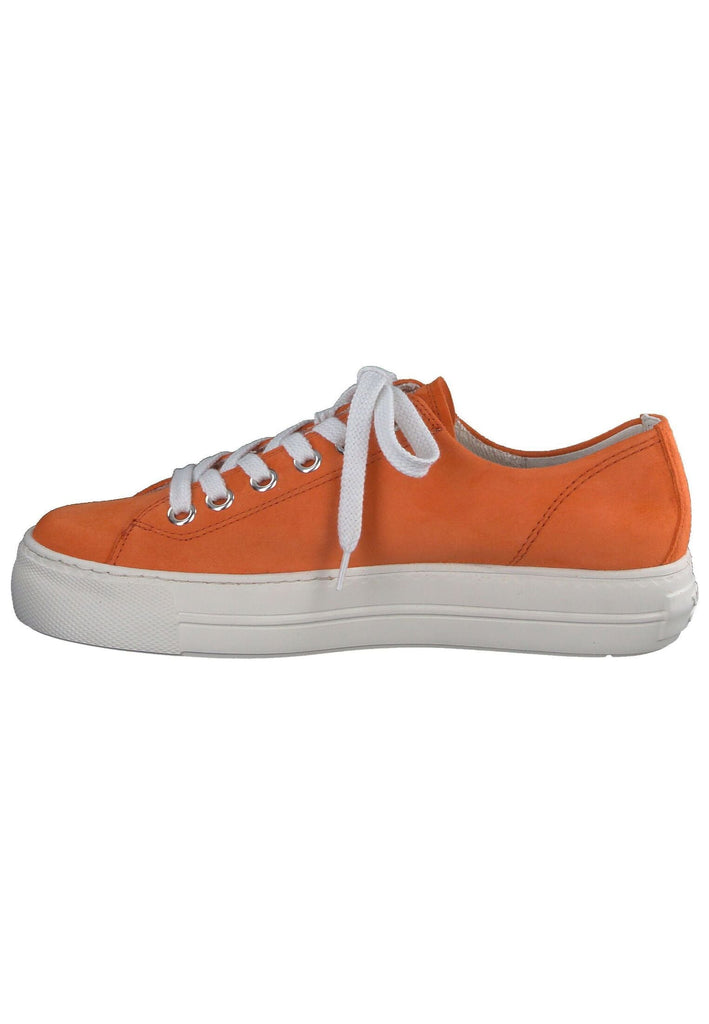 Paul Green Sneaker Veloursleder Orange