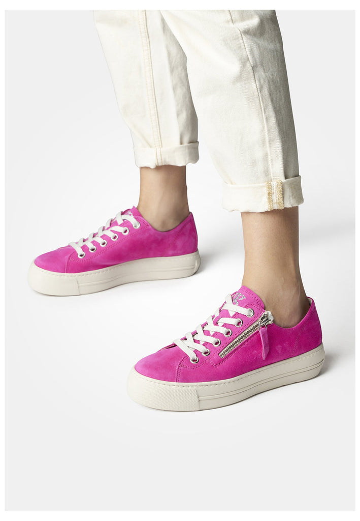 Paul Green Sneaker Veloursleder Pink