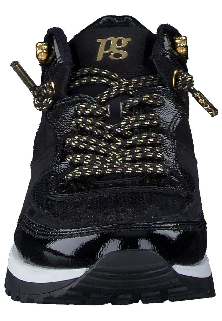 Paul Green Sneaker Veloursleder Schwarz