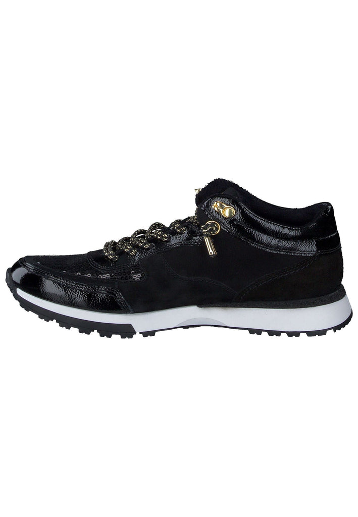 Paul Green Sneaker Veloursleder Schwarz