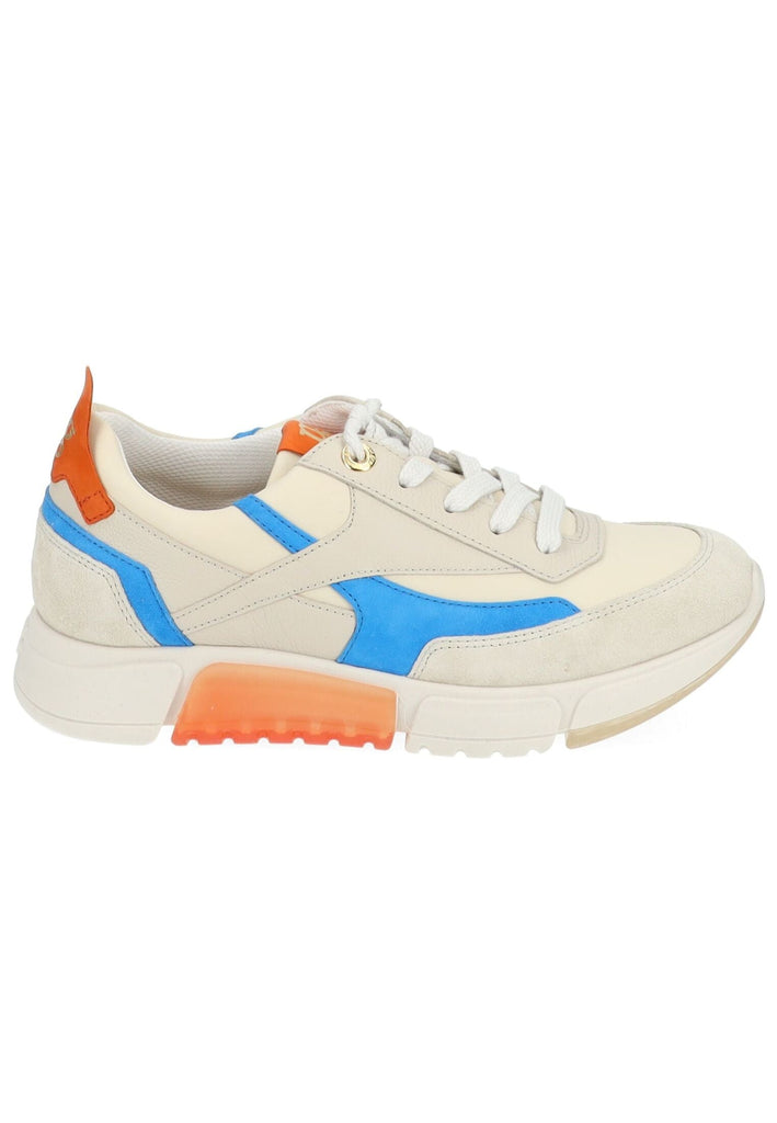 Paul Green Sneaker Veloursleder/Textil Beige/Blau