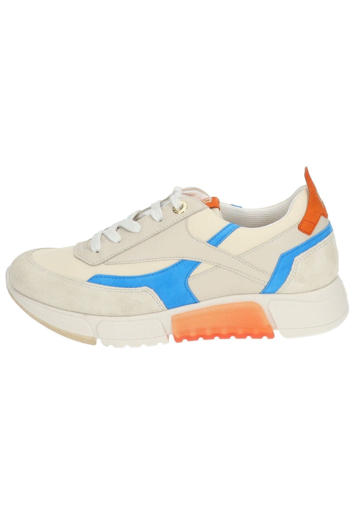 Paul Green Sneaker Veloursleder/Textil Beige/Blau