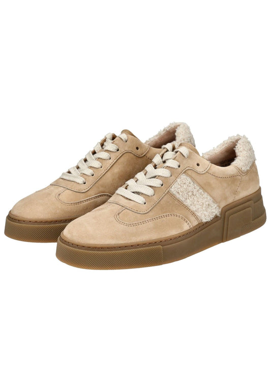 Paul Green Sneaker Veloursleder/Textil Beige/Braun