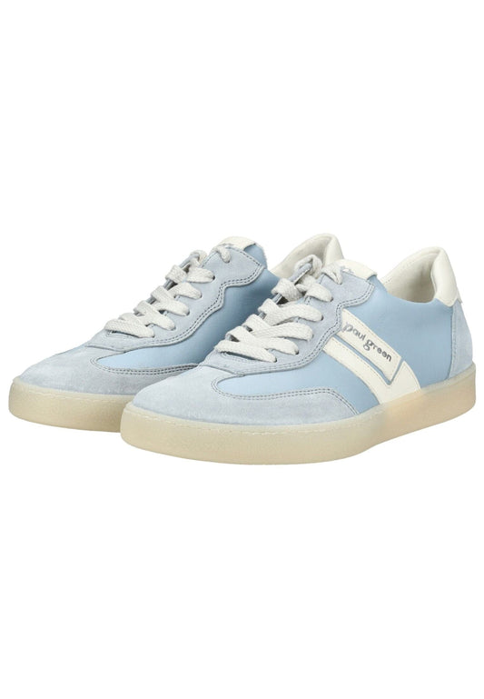 Paul Green Sneaker Veloursleder/Textil Hellblau