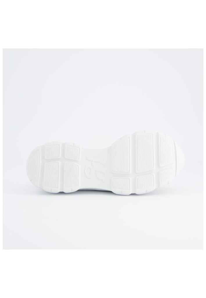 Paul Green Sneaker Veloursleder/Textil Weiß Kombi