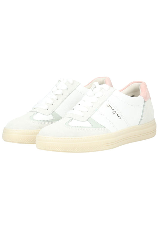 Paul Green Sneaker Veloursleder Weiß