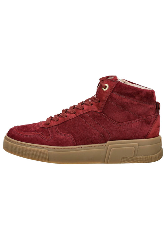 Paul Green Sneaker Veloursleder Wine Warmfutter