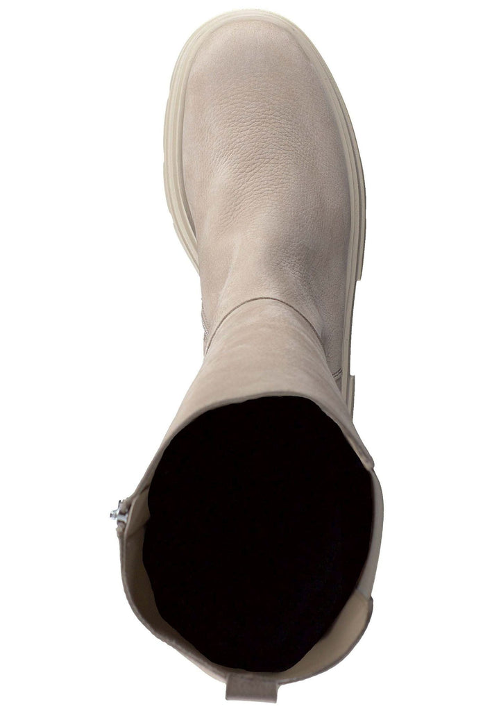 Paul Green Stiefel Nubukleder/Textil Beige