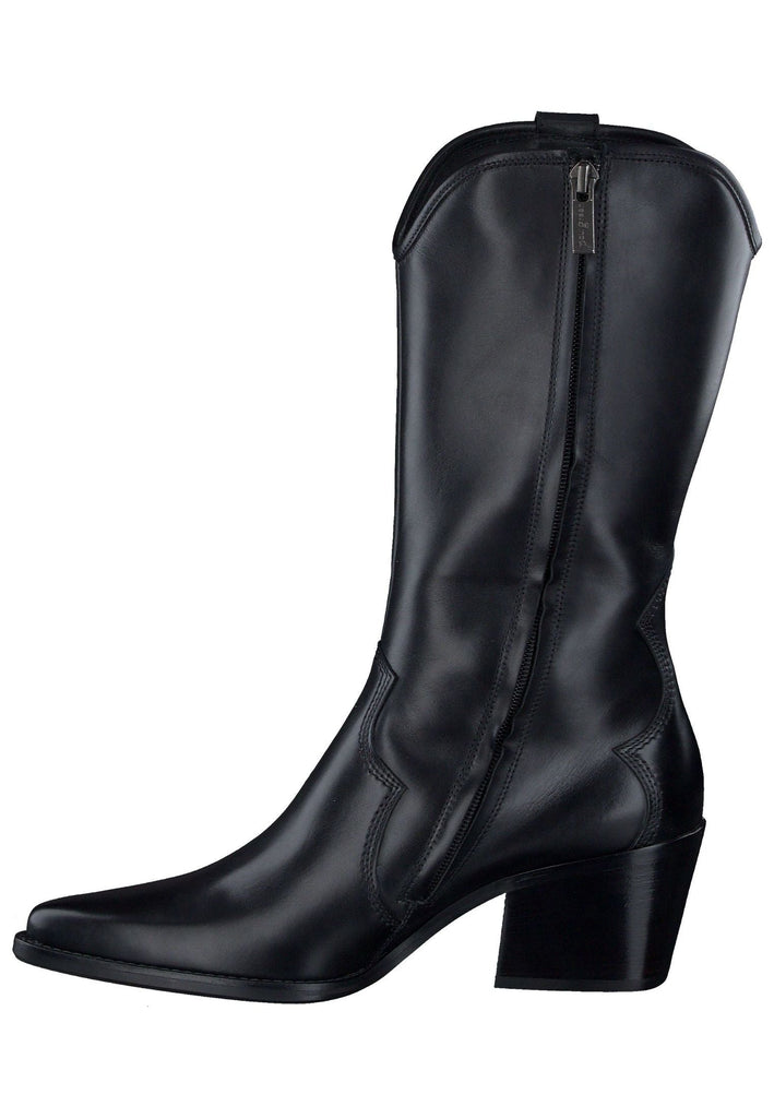 Stiefel Paul Green Stiefel Glattleder Schwarz