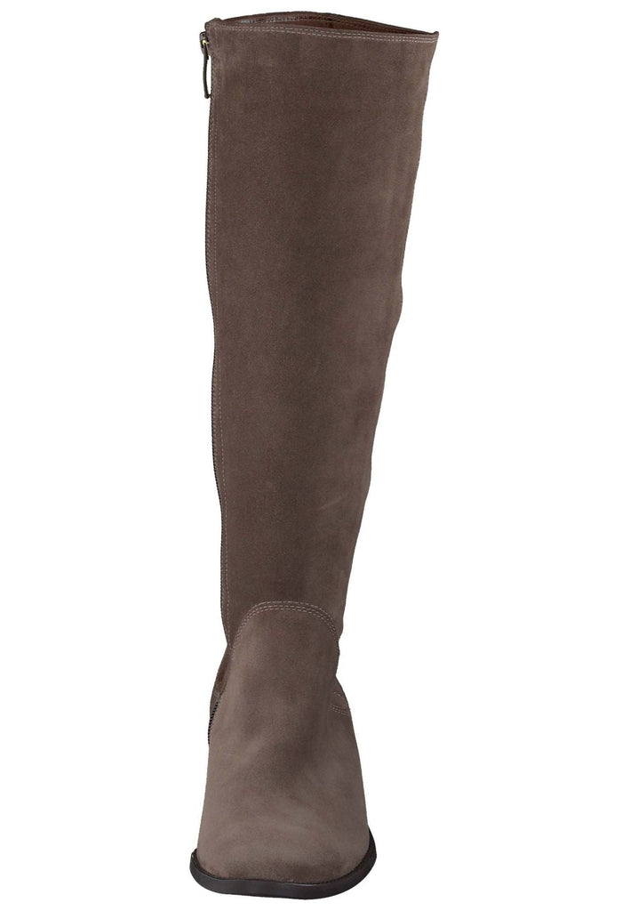 Paul Green Stiefel Veloursleder Braun/Grau