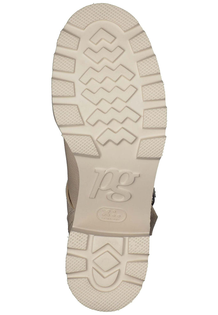 Paul Green Stiefelette Glattleder Beige