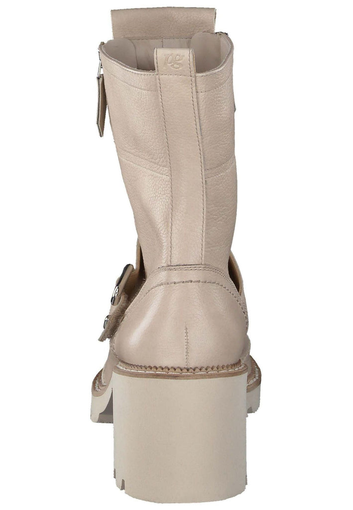 Paul Green Stiefelette Glattleder Beige