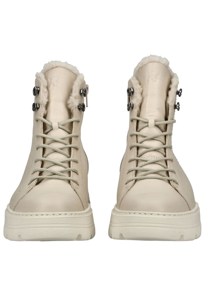 Paul Green Stiefelette Glattleder Beige Warmfutter